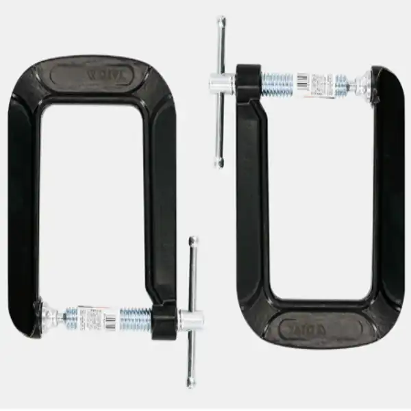 12 Deep Throat Clamps Provide Extended Clamping Depth for Industrial Fabrication